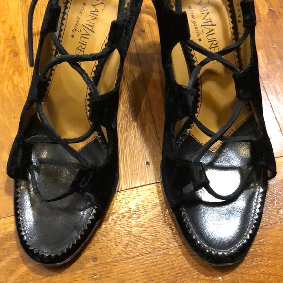 Yves Saint Laurent / YSL Gladiator Heels - Picture 2 of 7